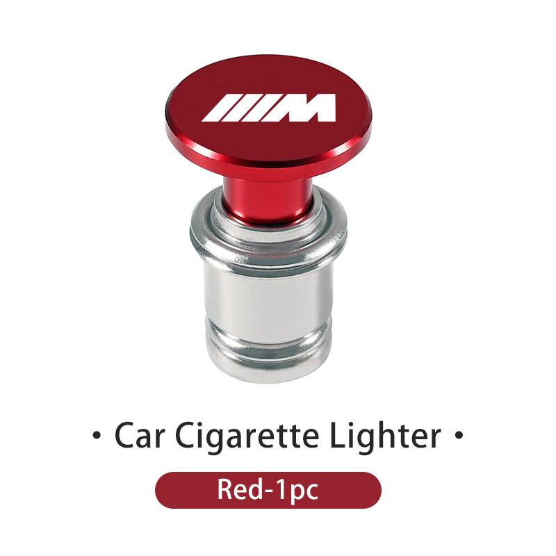 

For BMW Button Car Cigarette Lighter Anodized Aluminum 12 Volt Auto Accessories E70 E91 E30 G30 E53 M3 M5 X6 X4 X7 E92 E93 X1 X3