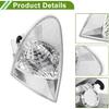 Nº 63136902765 Tampa da Lanterna de Seta Lateral para BMW Série 3 1999-2001 Lente de Plástico Transparente à Prova d'Água para Lanterna de Seta Lateral Esquerda 1 Peça
