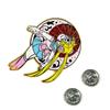 Sailor Moon Brooch Cartoon Girlfriends Metal Badge Creative School Bag Decoration Collar Pin