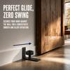Black Barn Door Guide Rail Adjustable Sliding Door Guide Durable Guide Rail  Door