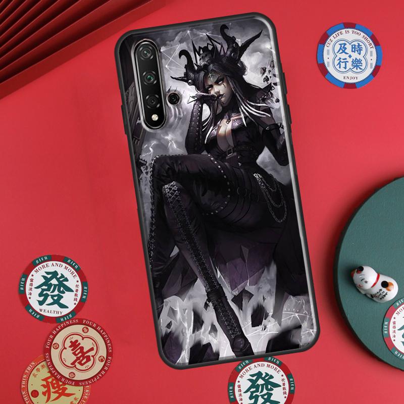 Moon Witch Horror For Huawei P60 Pro P30 P40 Lite Nova 7i 8i 11i 12i 12s 10 9 SE Y90 Y60 Y70 Y72 Y61 Y91 Case