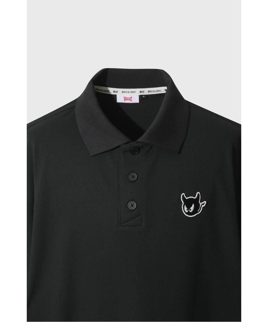 WAAC Men Signature Loose-Fit Cooling Polo Wmtcm26908Bkx