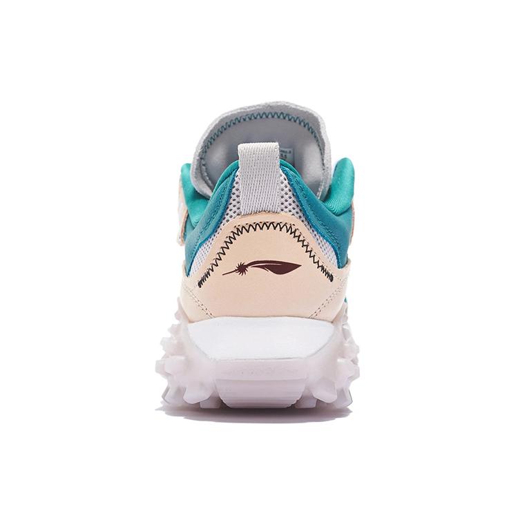 Li Ning OVERLOAD Textile, Leather Cushioning Slip Resistant Abrasion Resistant Low top Casual Shoes Women's AZGS082-3
