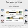 8K HDMI-compatible Extension Adapter HDMI-compatible2.1 Male To Female Connector