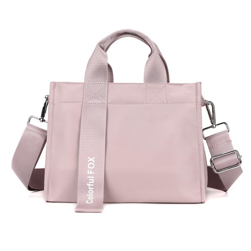 New women's fashion trend shoulder bag simple versatile nylon messenger bag large capacity