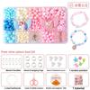 Children Bead Crafting Set Colorful Plastic Materials Handmade Accessories Gift