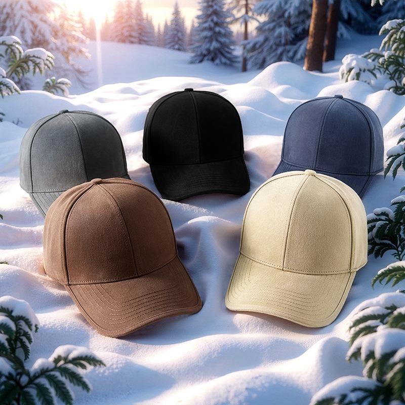 Autumn and Winter New Warm Baseball Cap Medium and Old Men's Large Size Large Head Circumference Outdoor Hat Cycling Windproof Cap