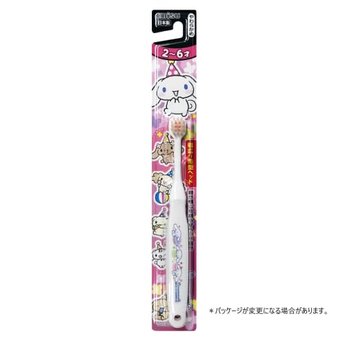 Ebisu Children's Toothbrush, Cinnamoroll Design, Ages 2-6, Set of 6