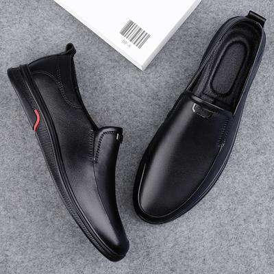 Modne buty biznesowe z prawdziwej skóry, pasujące do wszystkiego buty wizytowe, modne buty do chodzenia na zewnątrz dla mężczyzn, buty do jazdy, nowość, mokasyny