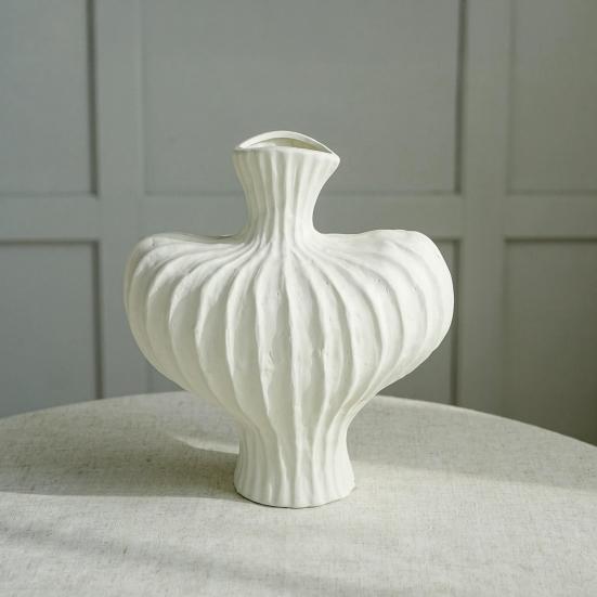 Decorative Vase Minimalist Plastic Vase Art Vase Table Centerpiece