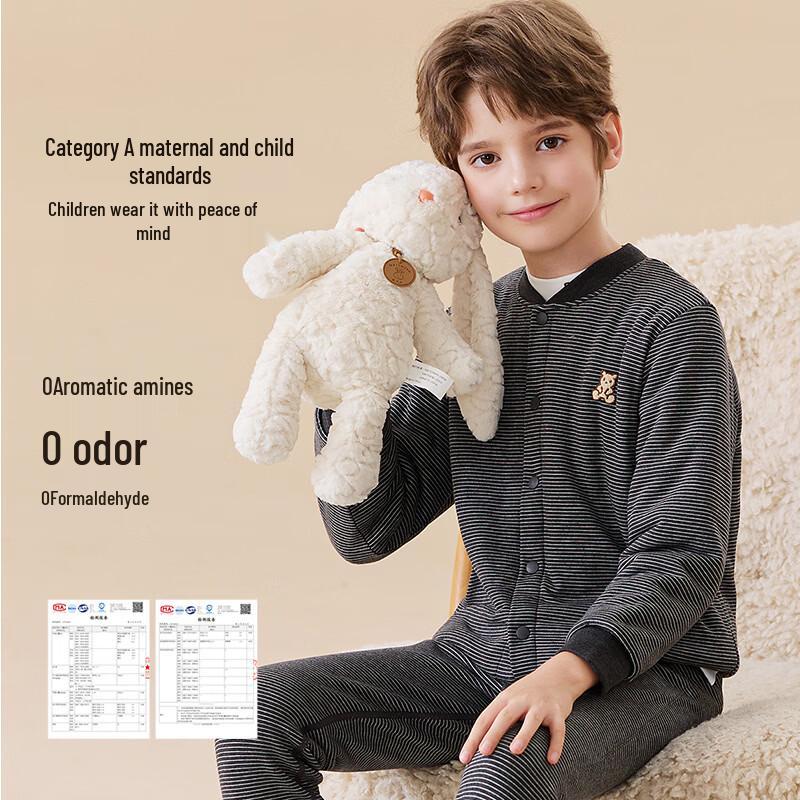 MaoRen Children's Thickened Thermal Underwear Set