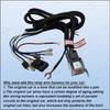 12V Car For Horn Relay Wiring Harness Connector Kit with Copper Wire for Enhanced Durability and Sound Output In Vehicles