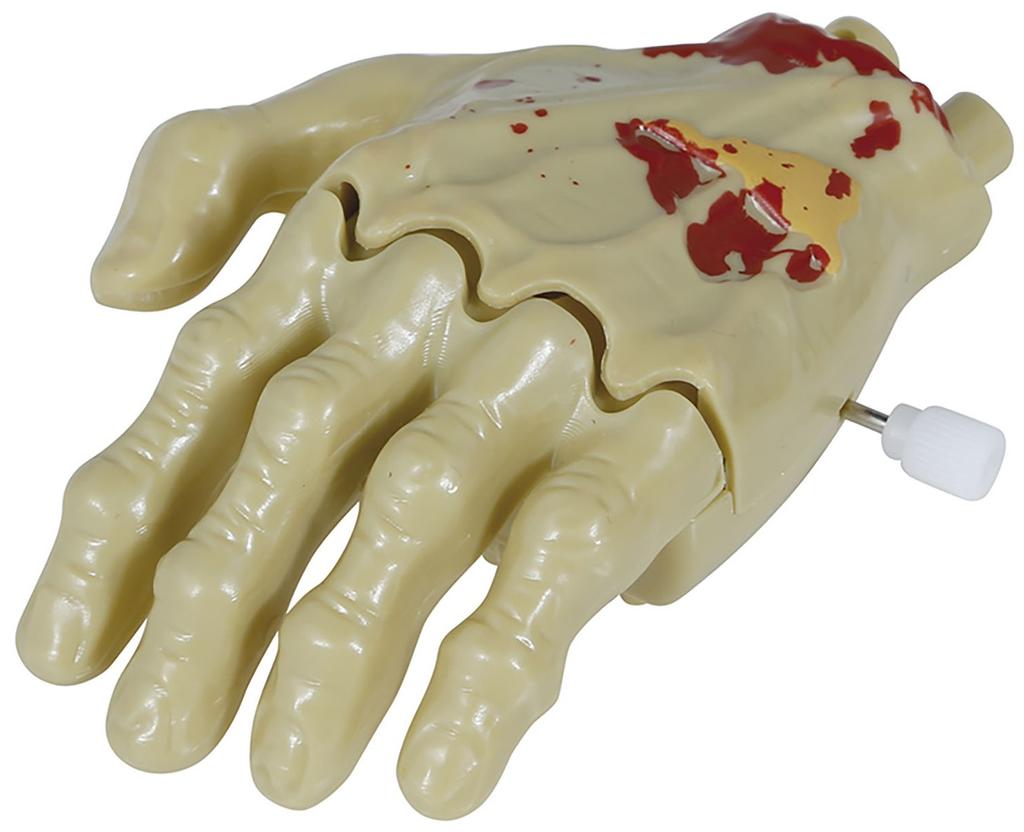 Nakręcana Sztuczne Ręka Dłoń Halloween Party 9Cm