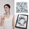 Xinhe silk silk scarf autumn new 111 mulberry silk small silk scarf versatile scarf for girlfriend high-end silk scarf
