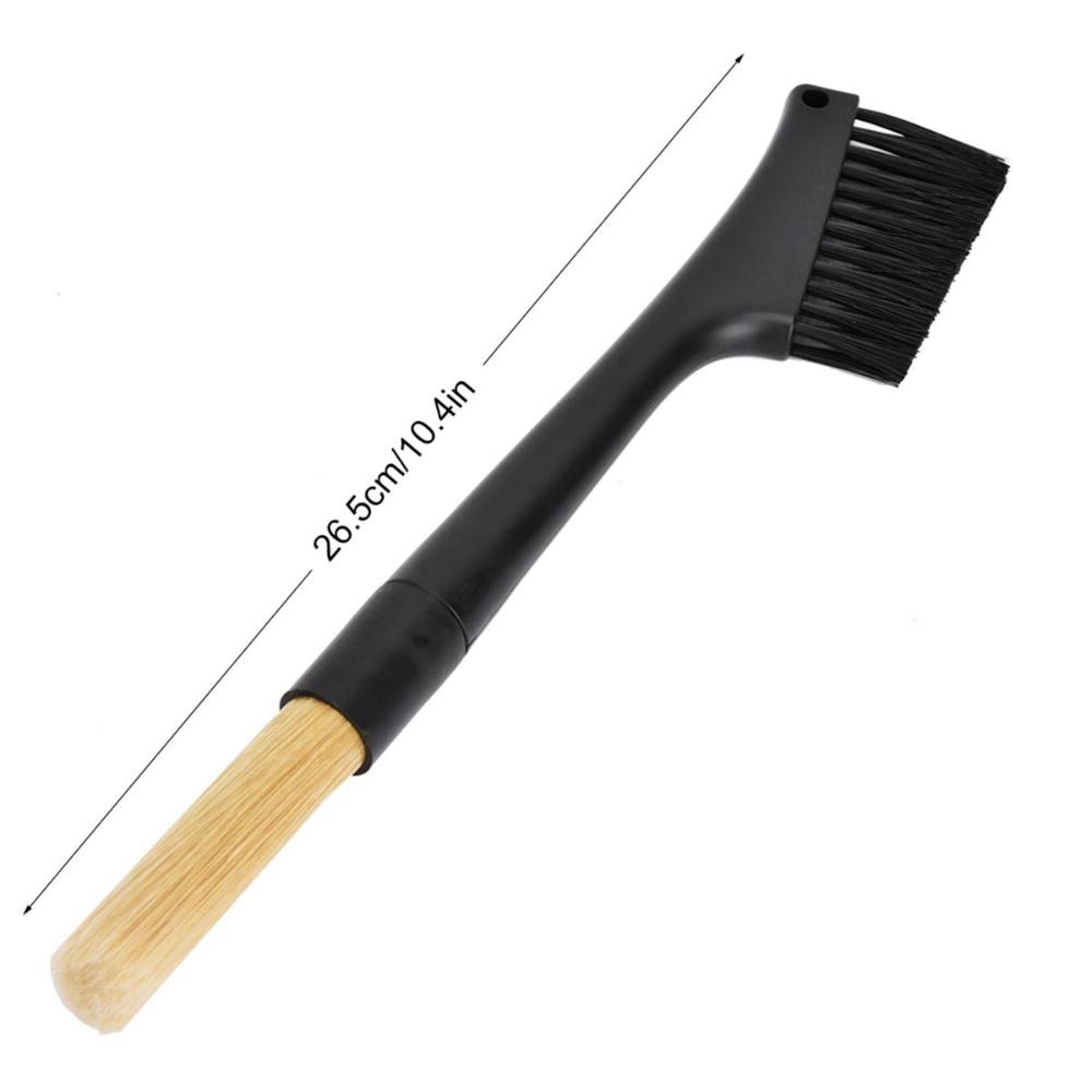 Double Head Coffee Grinder Brush Cleaning Tool Coffee Machine Accessories Espresso Cleaner