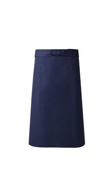 KOEI Apron Length M20 Japanese-made Japanese-style Mid-length (hamp), 64cm, 100% Cotton, Canvas, Unisex, (navy)