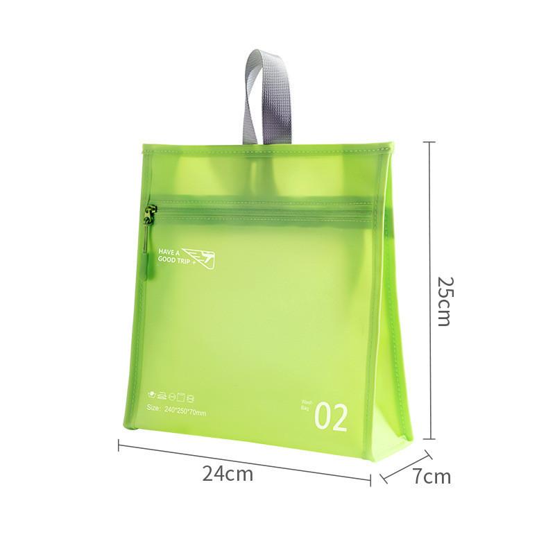 Cosmetic Toiletries Storage Bag Portable Travel Pvc Convenient Practical And