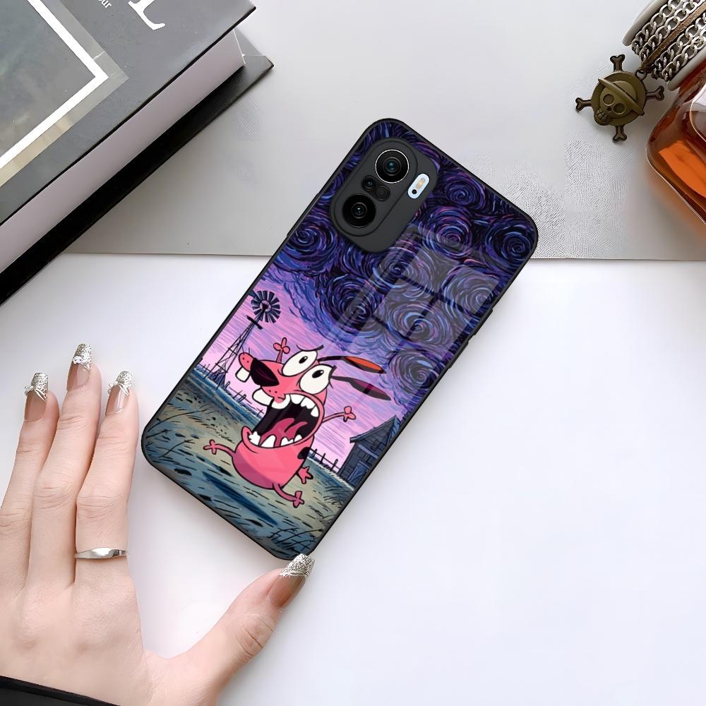 CARTOON COURAGEOUS Phone Case for Xiaomi 15 14 13 12 Mi 11 Pro Ultra Lite Glass Cover