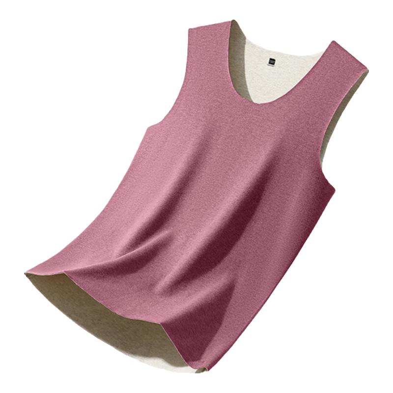 Jeanswest Męska Termiczna Kamizelka Bazowa z Mieszanki Jedwabiu i Wełny