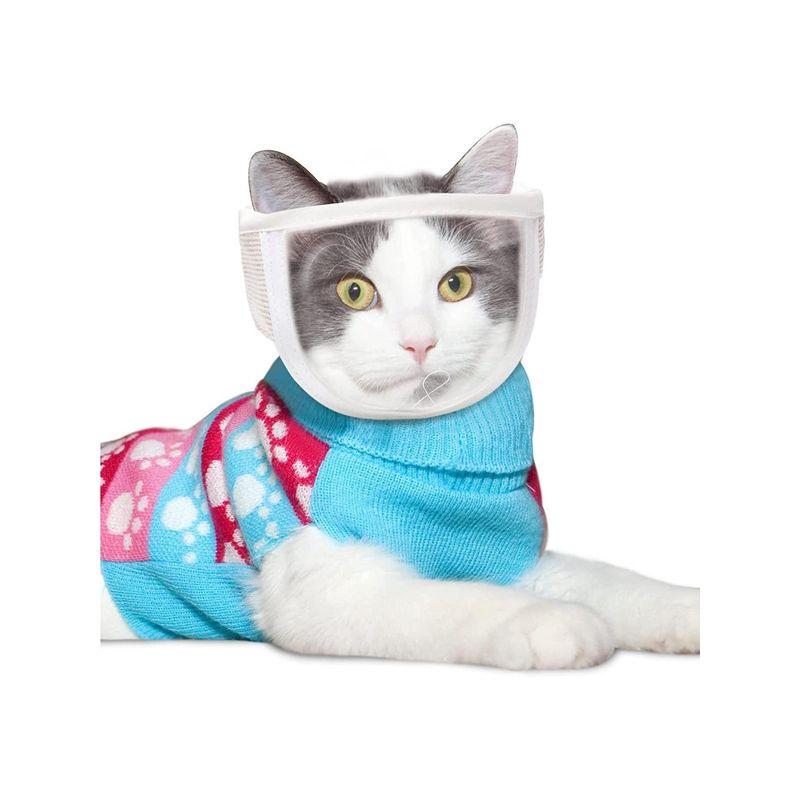 

Supply New Arrival Pet Anti-Bite Anti-Scratch Cleaning Mask Cat Breathable Head Cover Pet Supplies S