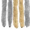Insect Screen Door Curtain Chenille Gray and Beige 90 X 220 Cm