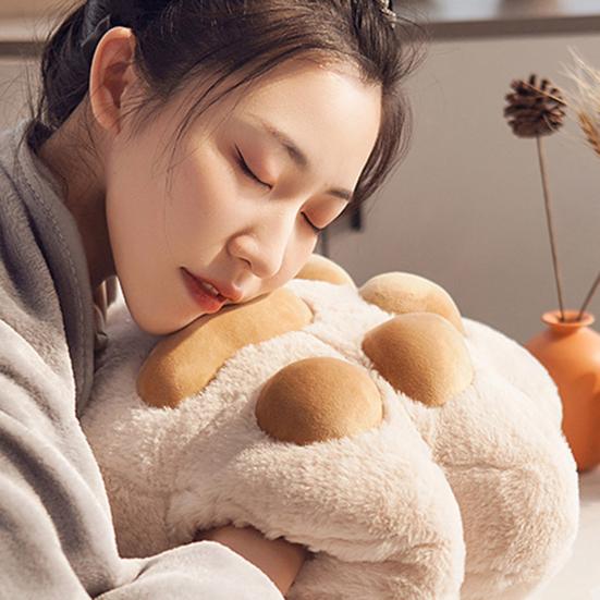 Cat Paw Pillow Quilt Blanket 3 In 1 Design Hands Warmers Thick