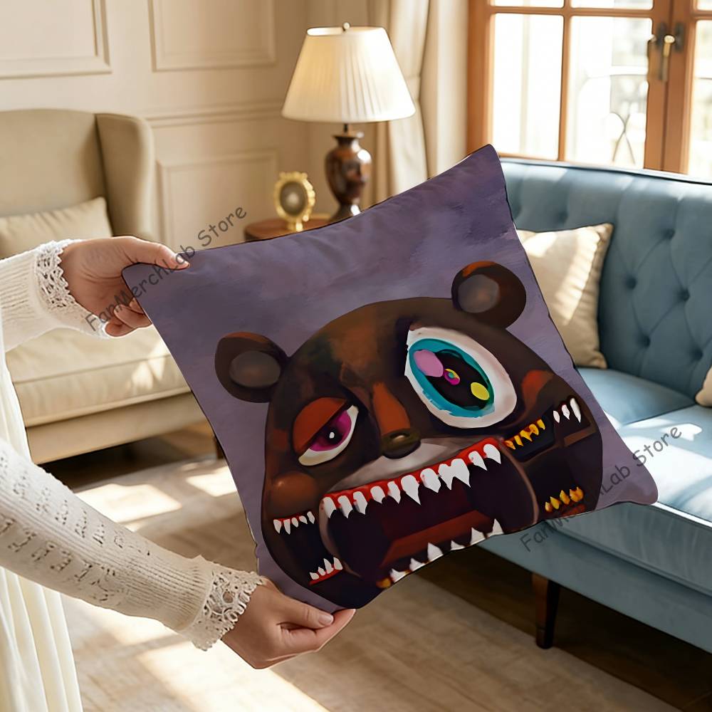 KKanye West Yeezus Ye Jesus Pillow Case For Sofa Decor Car Office Room Printing Cushion Cover Decorations and Protector