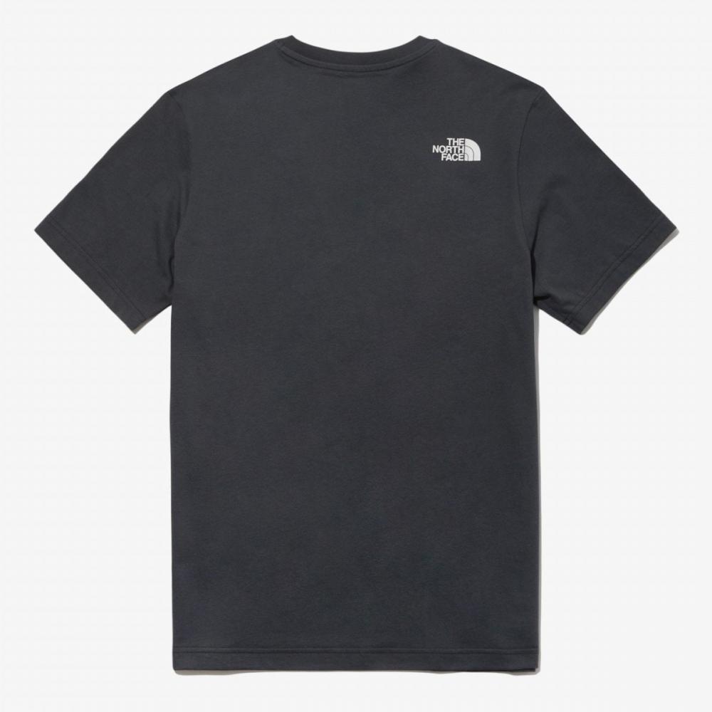 The North Face Korean Short Sleeve Tee 5 Charcoal Grey Nt7uq56b