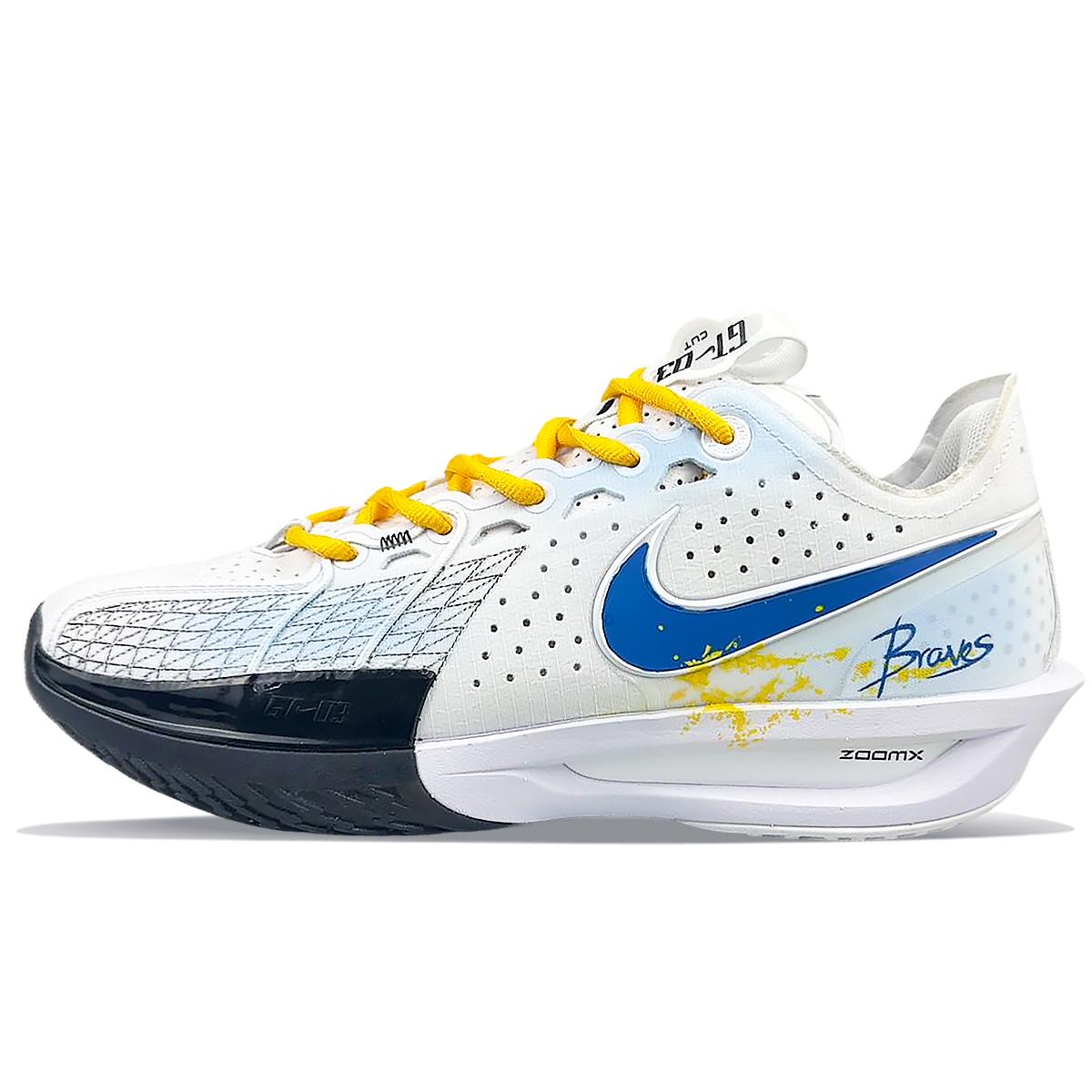 

Nike G.T. Cut 3 EP Cushioning Rebound Cushioning Rebound Low top Basketball Shoes Unisex White Blue DV2918-102(Team40-) 44.5