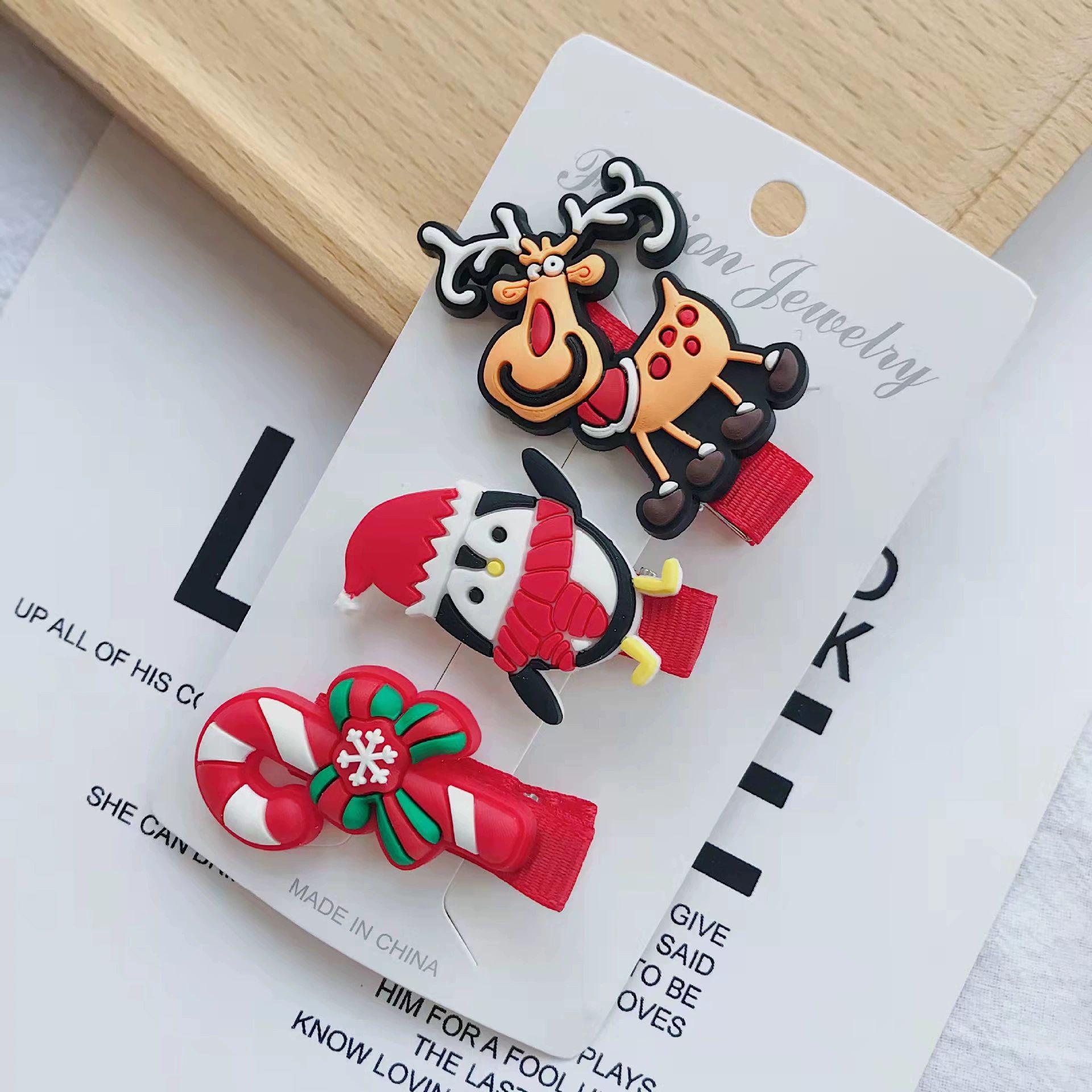 

Santa Claus Gift: Cute Duckbill Hair Clip for Girls - Side Bangs, BB Clips, and Hairpins