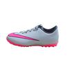 Jr Mercurial Victory V Comfortable Non-Slip Durable Low-Top Kids Soccer Shoes Kids Soccer Shoes Gray Pink 651641-060
