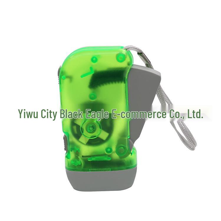 Hand-Pressed Rechargeable LED Flashlight: Super Bright, Energy-Saving, Creative Design, Self-Generating Power