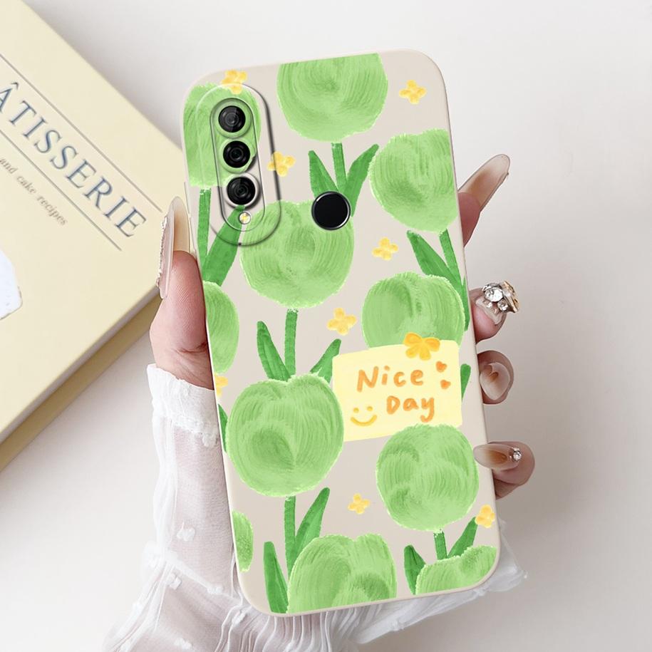 For Huawei P30 Lite Case MAR-LX1A Cover Cute Cartoon Camera Protection Soft Phone Case For Huawei P30Lite Nova 4e Honor 20S Capa