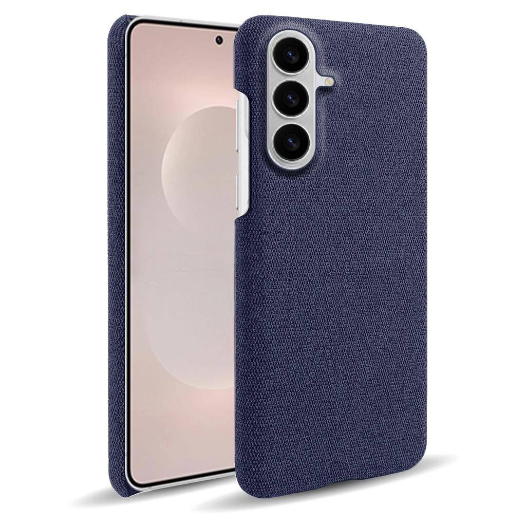 For Samsung Galaxy S26+ Phone Case Cloth Texture Anti-Scratch Protective PC Back Cover