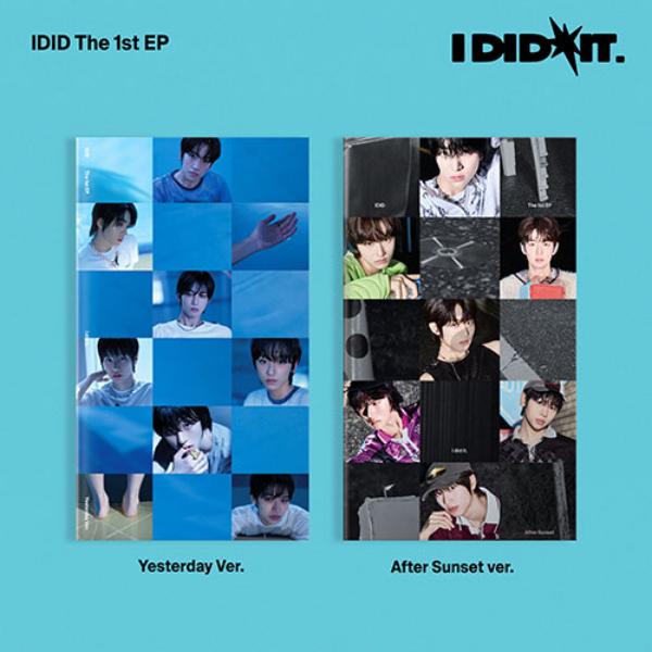 (I Did It / Yesterday / After Sunset Ver.) IDID [I Did It] 1st Mini Album