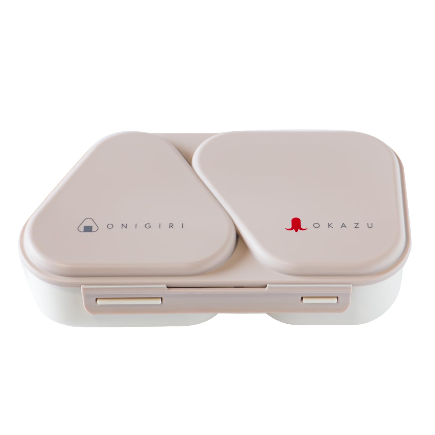 

OSK Онигири Ланч Мокко с Прессованным Микроволновым Контейнером Сделано в Японии, 465 мл, Бежевый, Форма, Антибактериальный, Замок, Безопасный, LS-15,