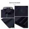 MONTAGUT Men's Summer Waffle Knit Polo Shirt
