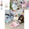 Cute Cartoon Plush Handbag For Kids Large Capacity Lightweight Stylish Nylon Bag