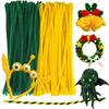 Halloween Pipe Cleaners, Halloween Pipe Cleaners Craft Set  for Home&School DIY Art Crafts Daily or Halloween Decoratio