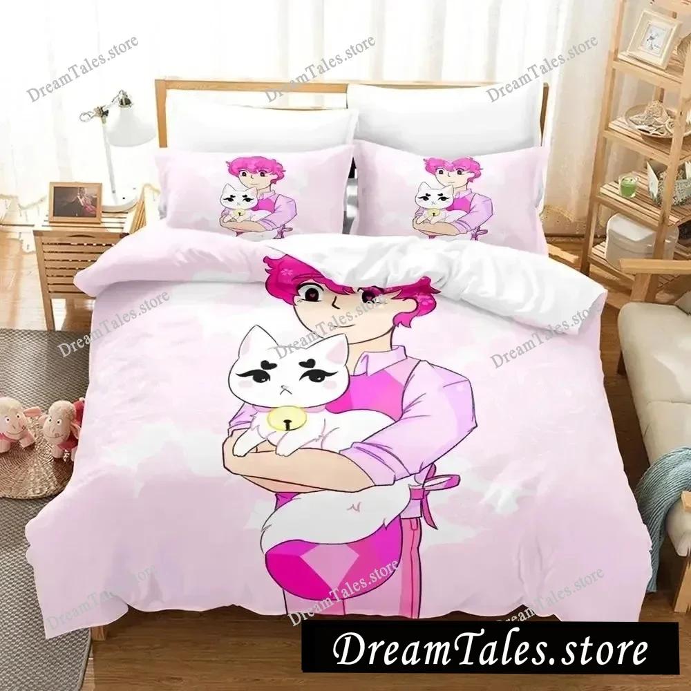 Home Textile Cartoons Bee Puppy Cat Cover Duvet Cover Pillow Case Boy Girl Polyester Bedding Set King Queen Twin Size