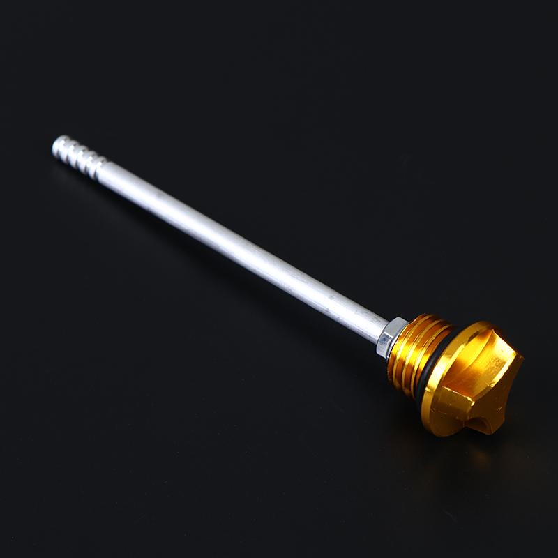 Motorcycle Engine Oil Dipstick Cap Plug Oil Level Dipstick Cnc Aluminum Engine Level Indicator Motorcycle Accessories