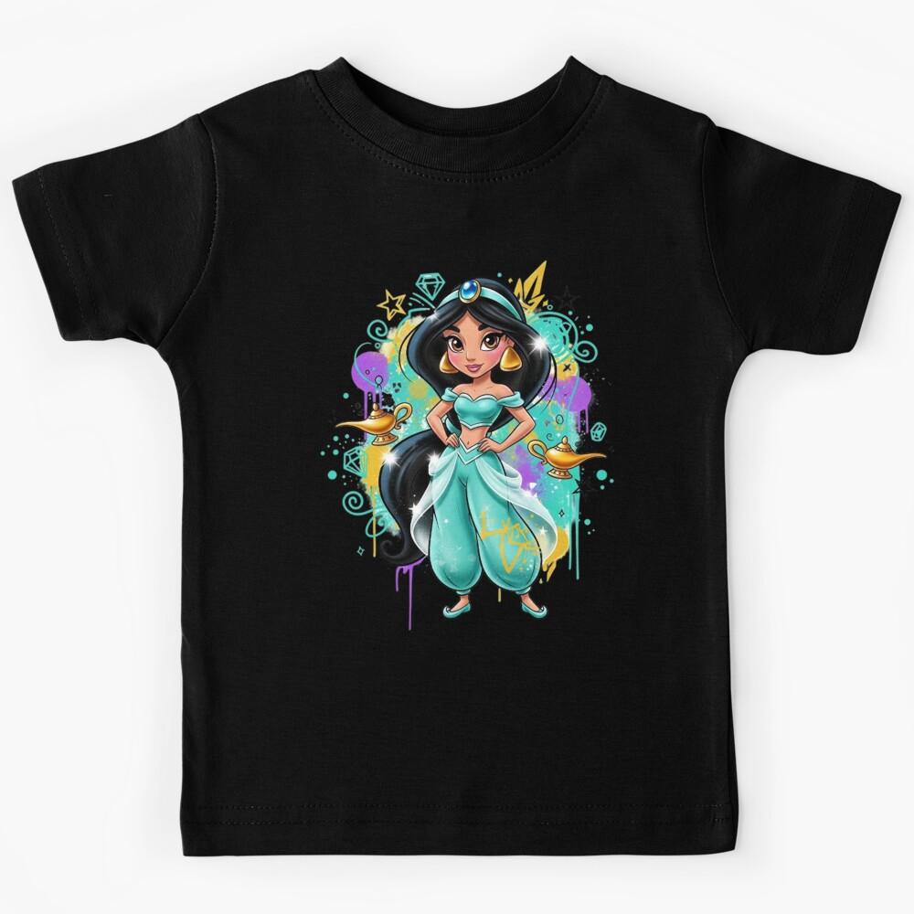 Jasmine – Fearless Arabian Princess Art Kids T-Shirt 170