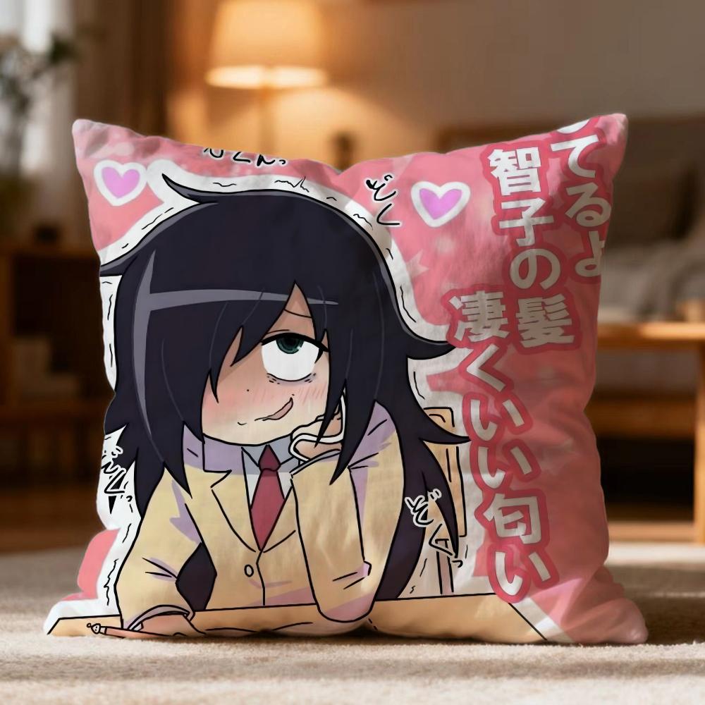 

Fashion K-KKuroki Tomoko Cushion Cover Soft Washable Pillow Case Multi-Scene for Couch Bed Travel Office Use 30cmx30cm