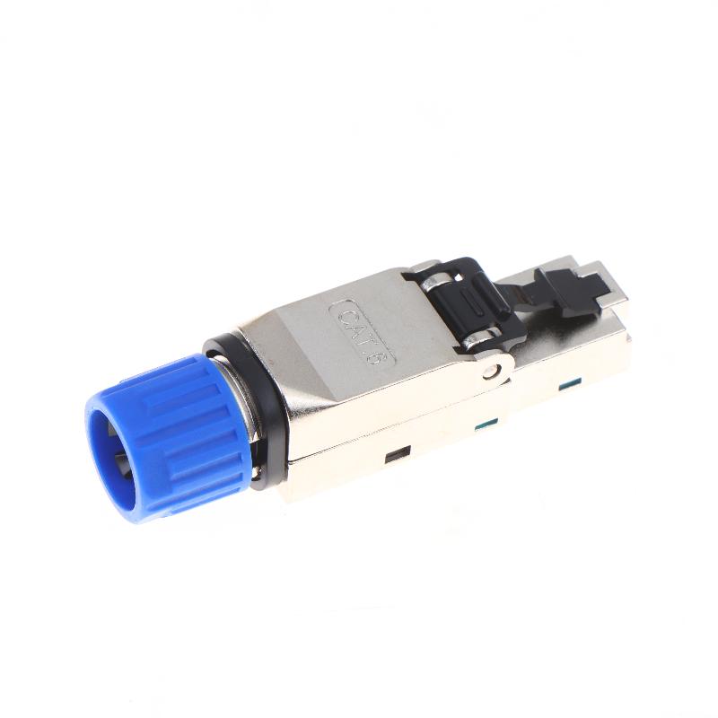 Toolless Connector Design Shielded Ethernet Plug for Easiest 22~26AWG Network Setup