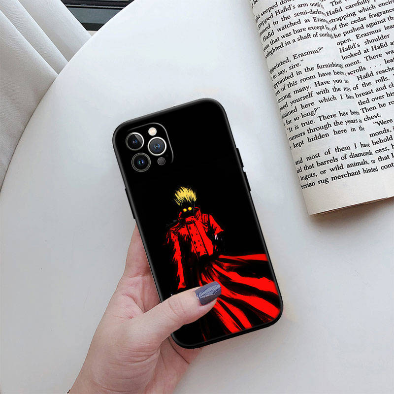 

JO57 Trigun stampede Phone Case for Samsung A35 A25 A24 A15 A05S A05 M55 M35 M15 A06 A16 A02 A12 A13 A10 A20 A30 A22 A31 A32 A33 A41 A42 A50 Samsung M55 зелений