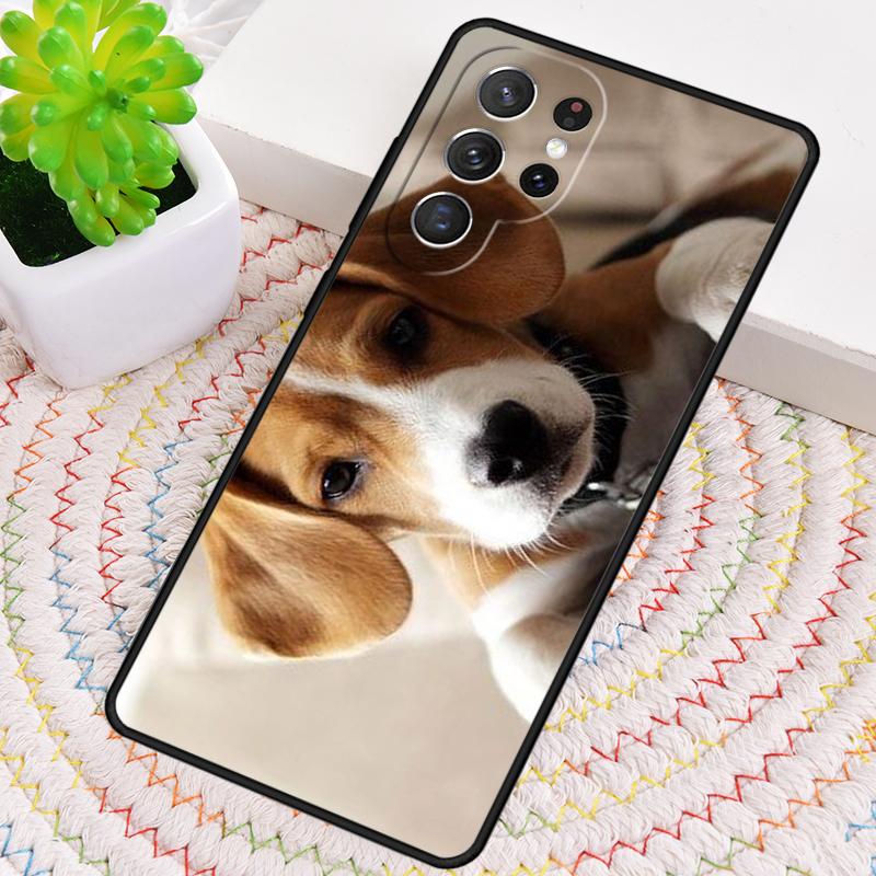 Beagle Dog Lovely Puppy Puppies Phone Case for Samsung Galaxy note 10 pro S26 Ultra S23 S24 FE S25 S21 S22 PLUS shockproof Cove