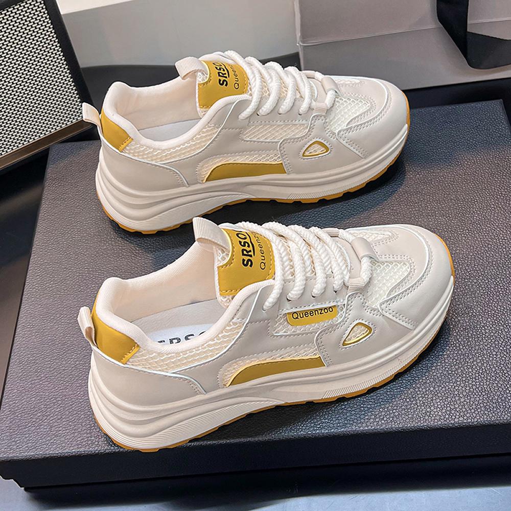 Breathable Anti-slip Soft Bottom Maternity Sneakers Women Large Size 4142 Spring Summer Casual Shoes Comfortable Net Surface