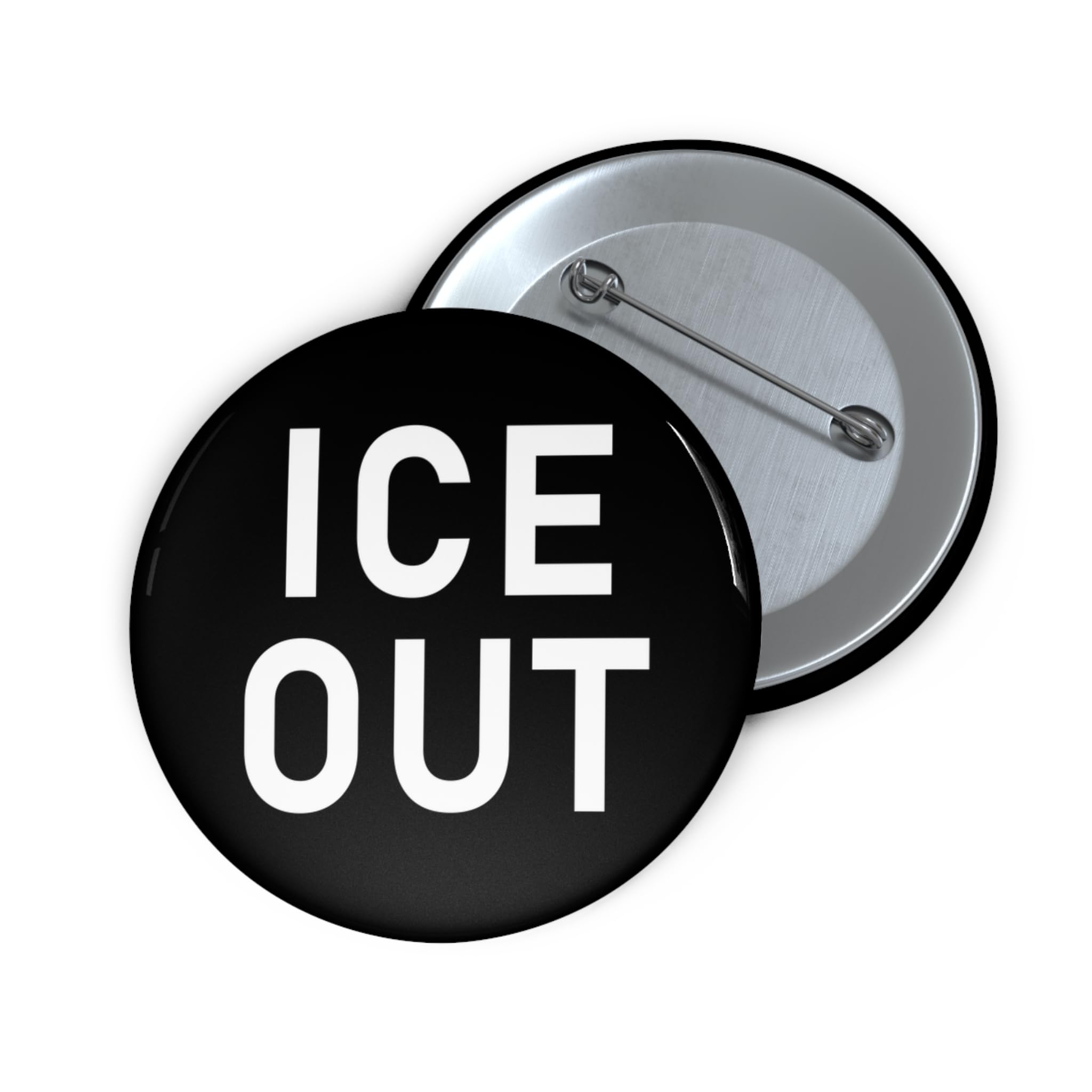 

Кнопка ICE Выбрать против иммиграции One Size чёрный