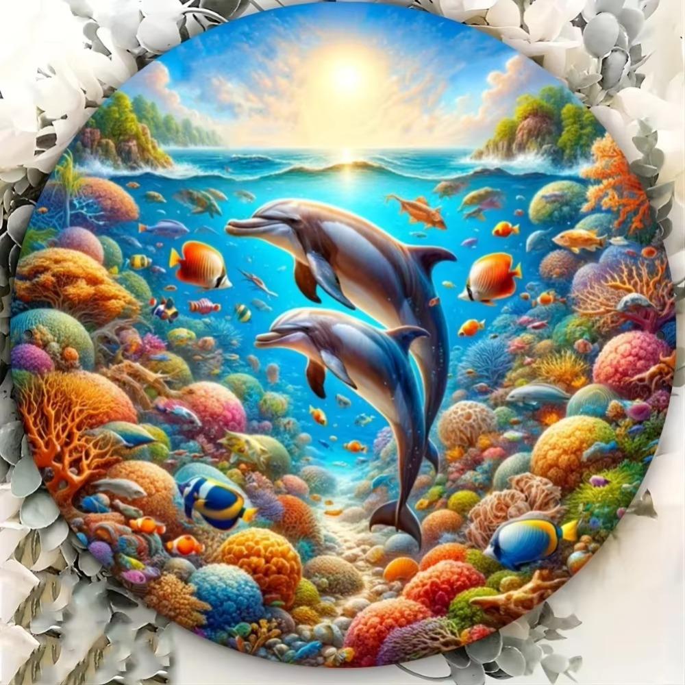 

Metal Wall Art Ocean Fish Sign Home Decor Office Garden Sea Life Metal Tin Sign 8x8 Inch 40x30cm білий