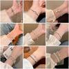 Silver Refined Fragment Pearl Bracelet For Women Timeless Accessory Fashion